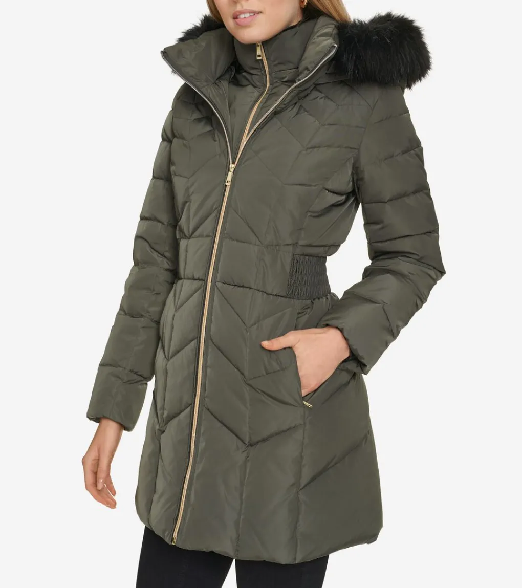Women's Taffeta Down Coat*Cole Haan Best Sale