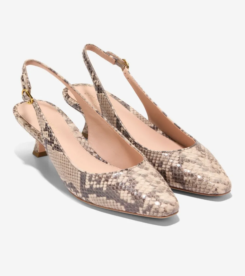 Women's Tayla Kitten Heel Slingback Pumps 45MM*Cole Haan Cheap