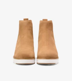 Women's ZER&Oslash;GRAND City Wedge Water Proof Chelsea Boots*Cole Haan Clearance
