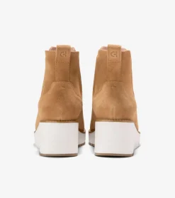 Women's ZERØGRAND City Wedge Water Proof Chelsea Boots*Cole Haan Clearance