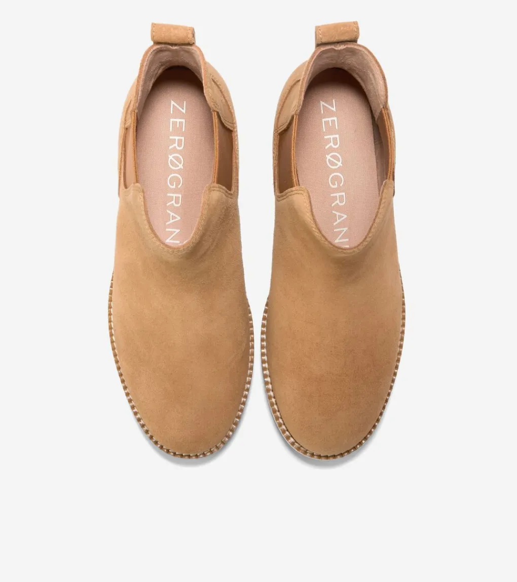 Women's ZERØGRAND City Wedge Water Proof Chelsea Boots*Cole Haan Clearance