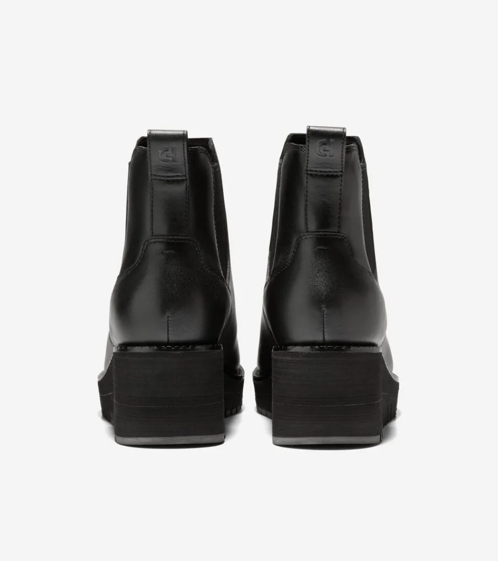 Women's ZERØGRAND City Wedge Waterproof Chelsea Boots*Cole Haan Store