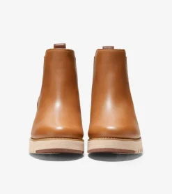 Women's ZERØGRAND City Wedge Waterproof Chelsea Boots*Cole Haan New