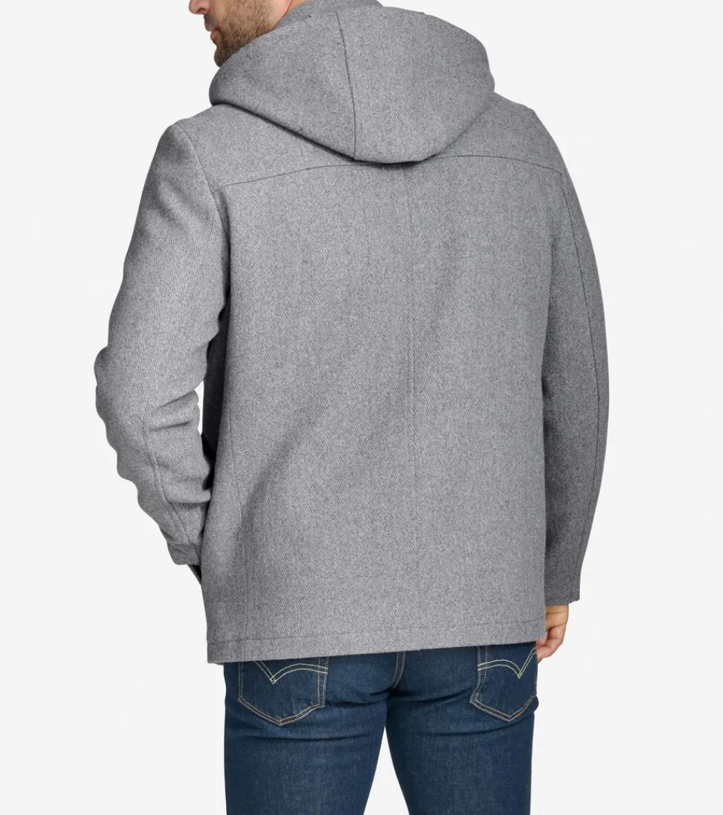 Wool Twill Field Jacket*Cole Haan Cheap